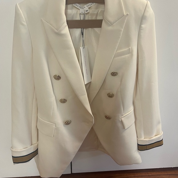 Size XXS, 00 - BNWT $650 Veronica Beard Timber Dicky Blazer Jacket - Picture 3 of 8